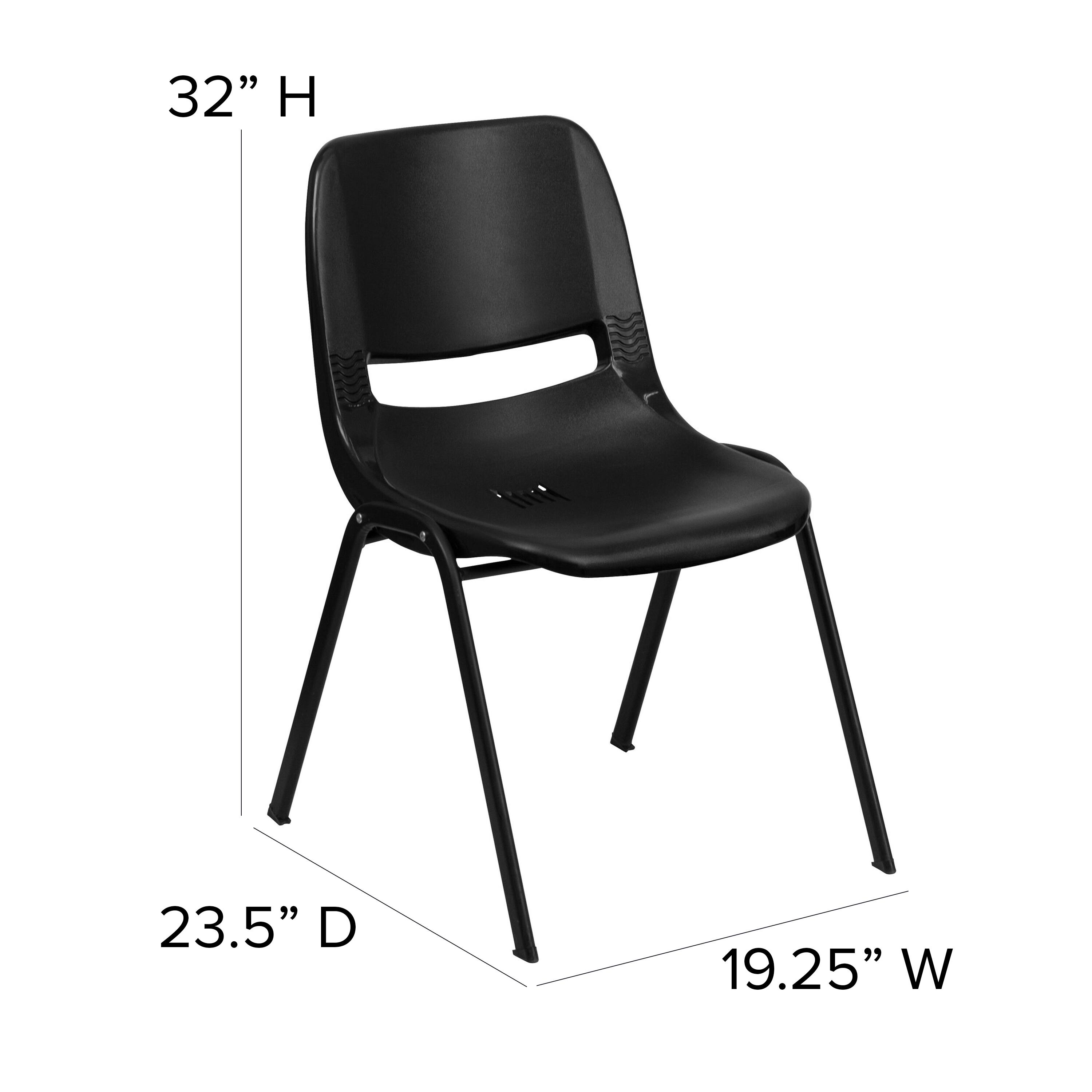 32" H  
23.5" D  
19.25" W