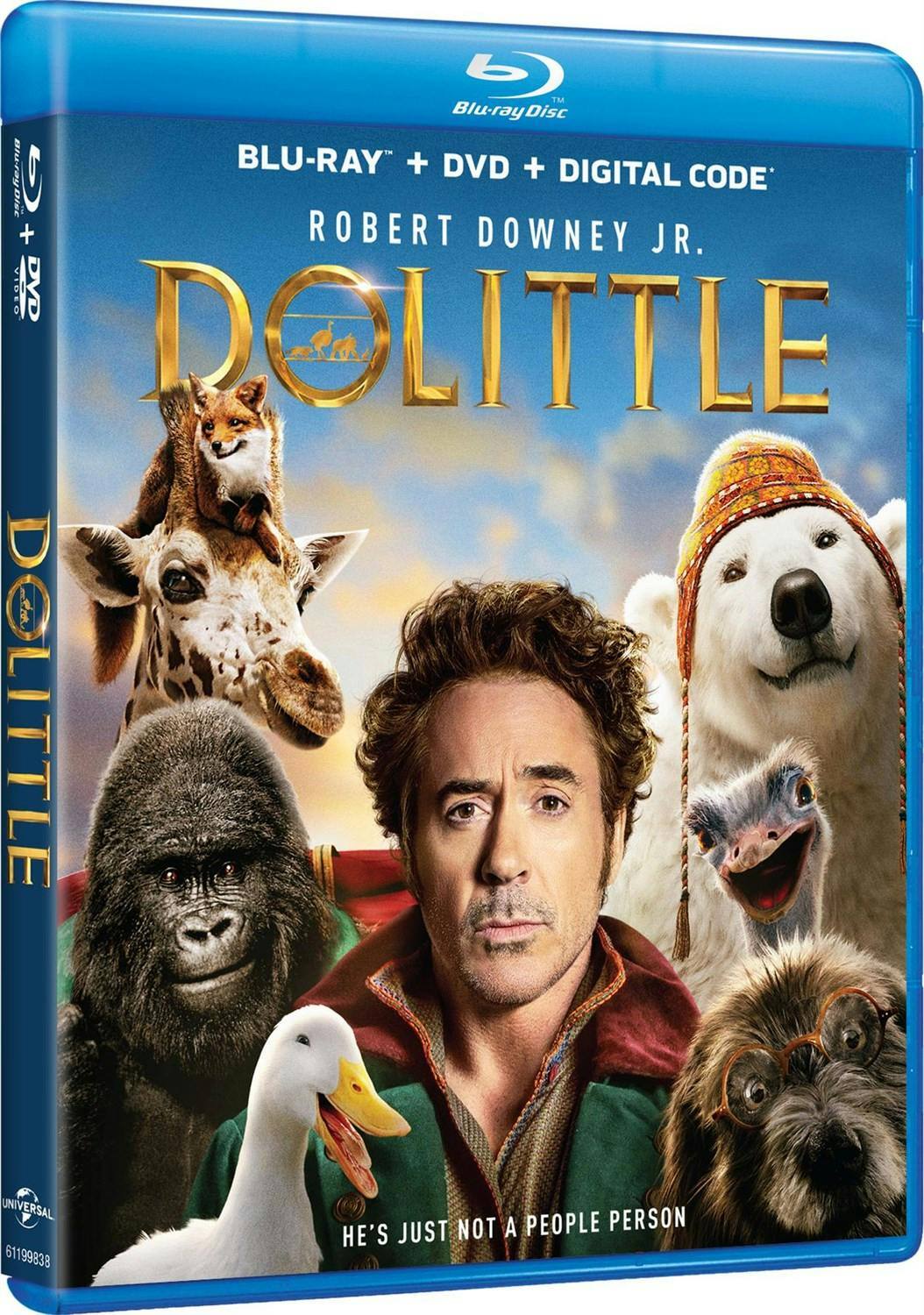 Angle. Dolittle (DVD + Digital) [Blu-ray].