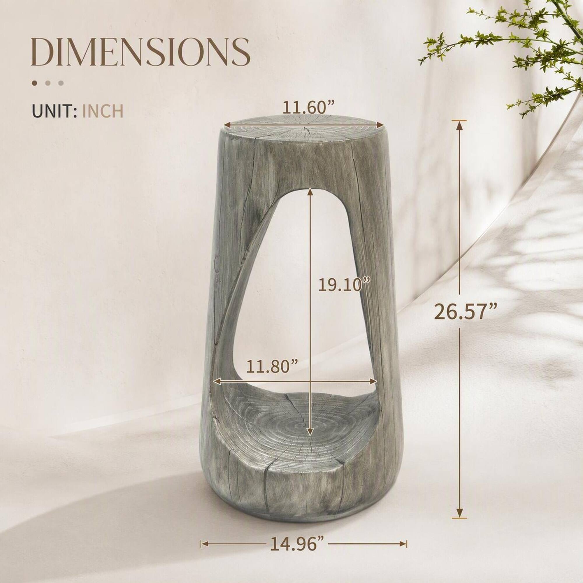 DIMENSIONS
UNIT: INCH
11.60"
19.10"
26.57"
11.80"
14.96"