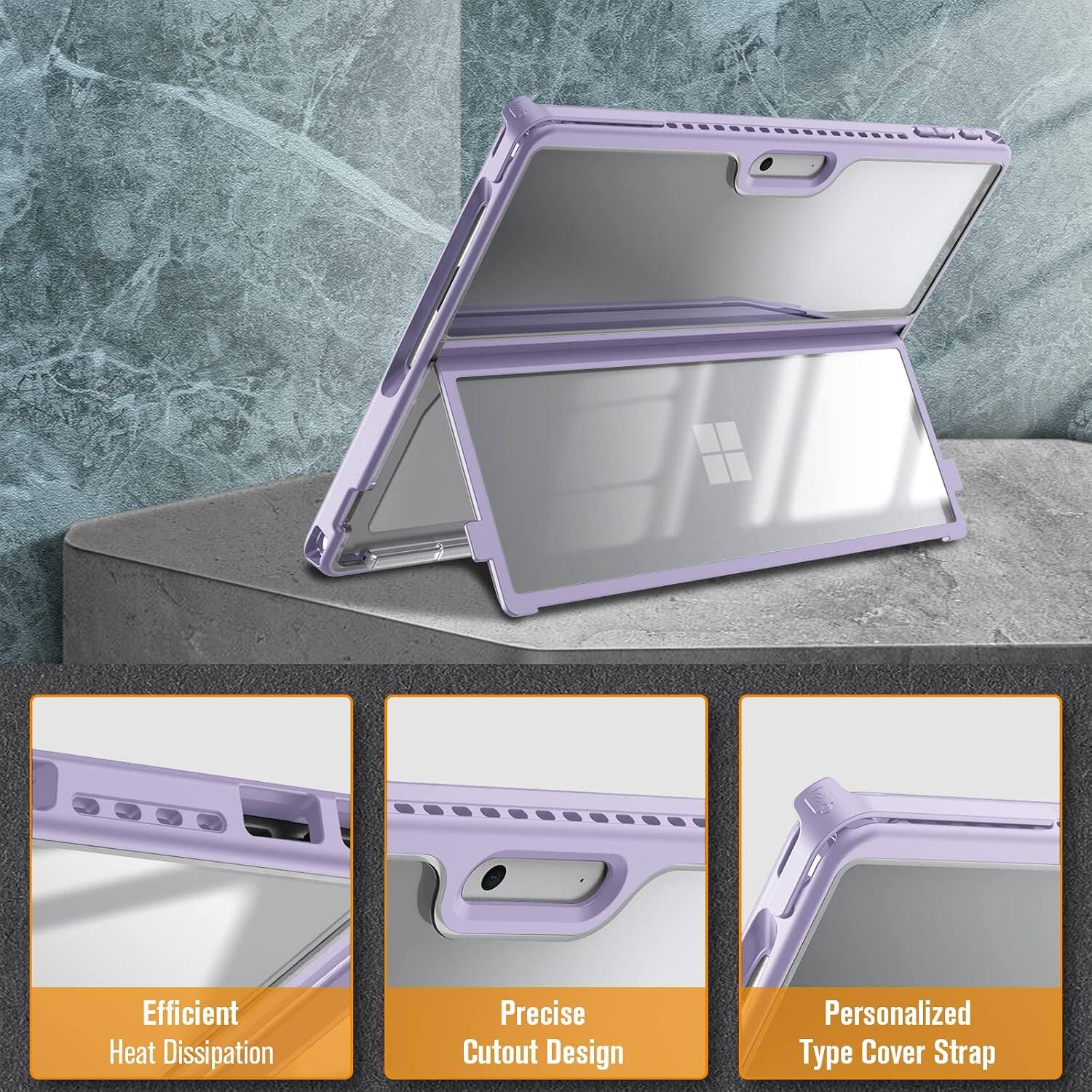 Efficient Heat Dissipation  
Precise Cutout Design  
Personalized Type Cover Strap
