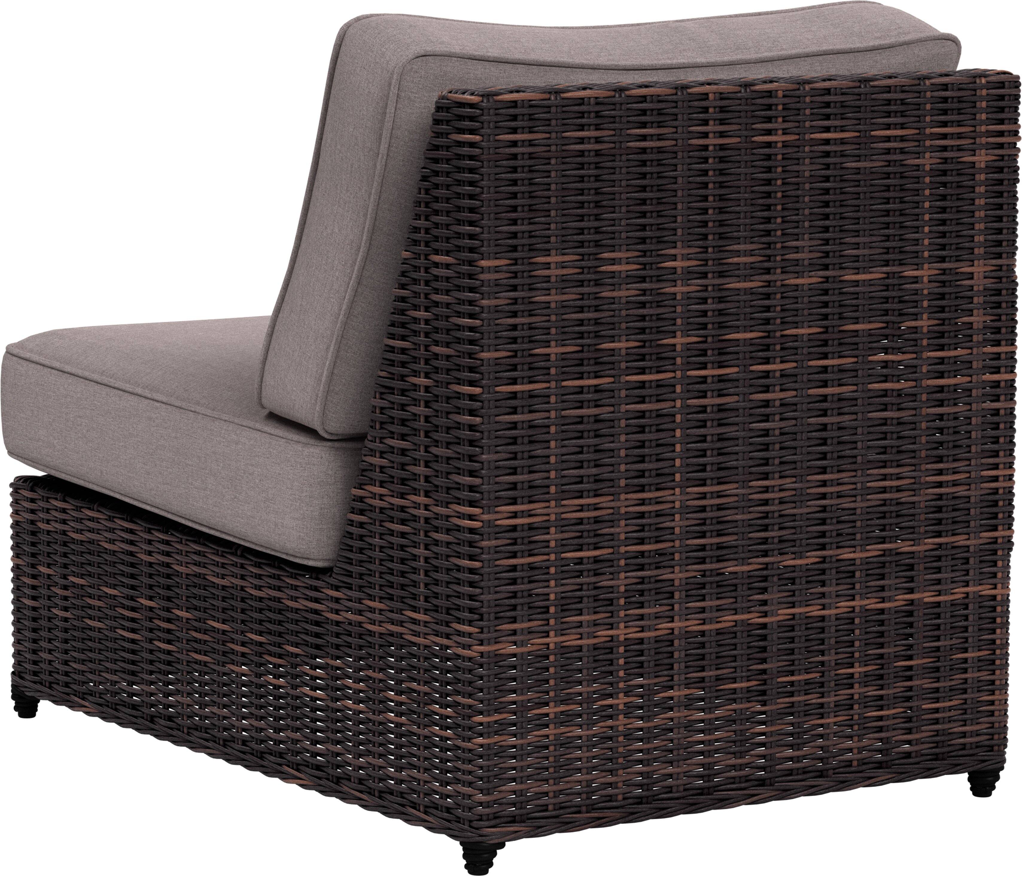 Alt View 11. Yardbird® - Waverly Outdoor Armless Insert - Shale.