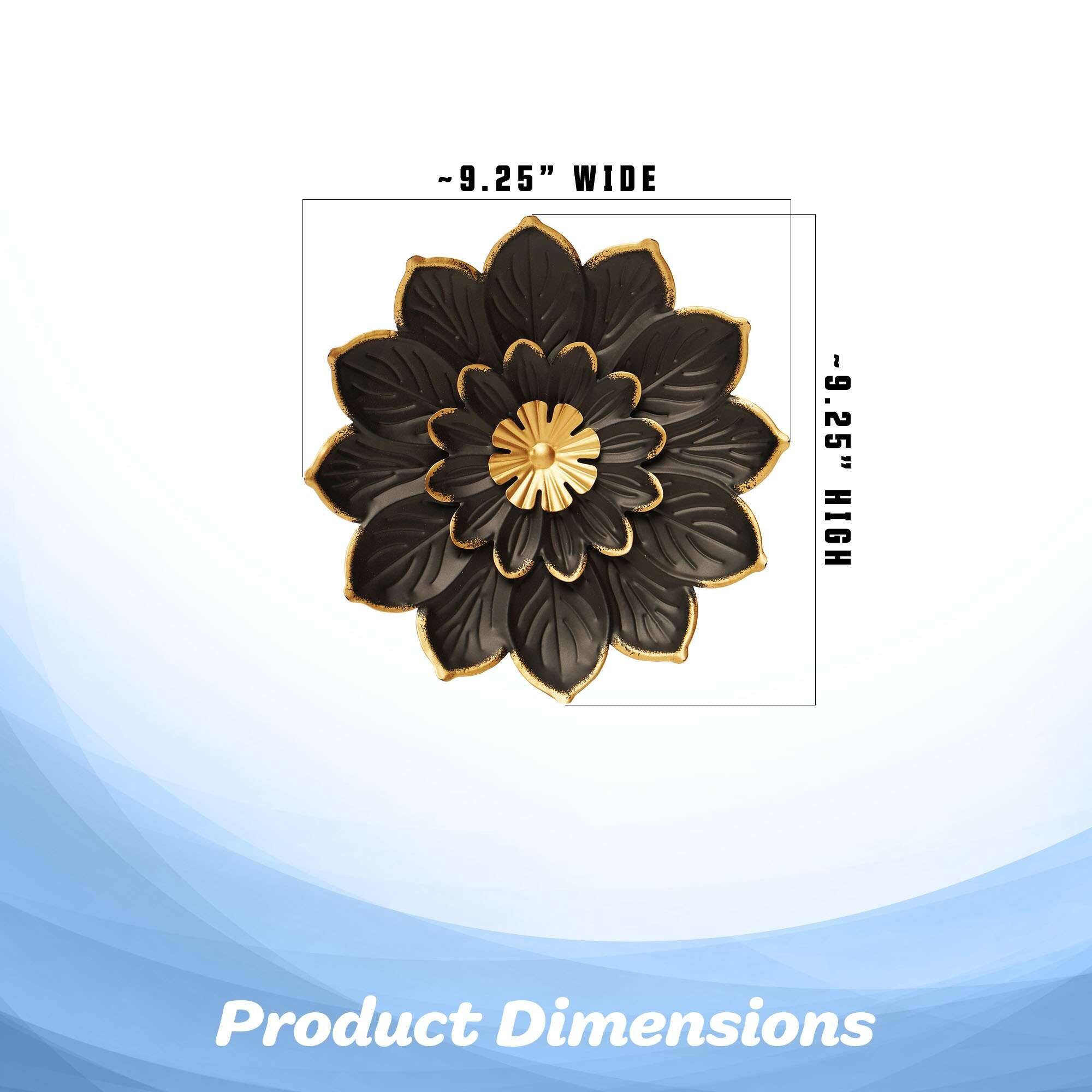 ~9.25" WIDE  
~9.25" HIGH  

Product Dimensions
