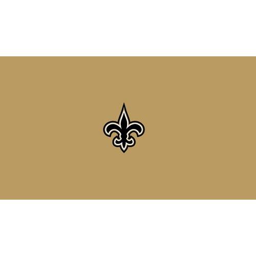 Alt View 1. Imperial - New Orleans Saints 8' Billiard Cloth - Multicolor.