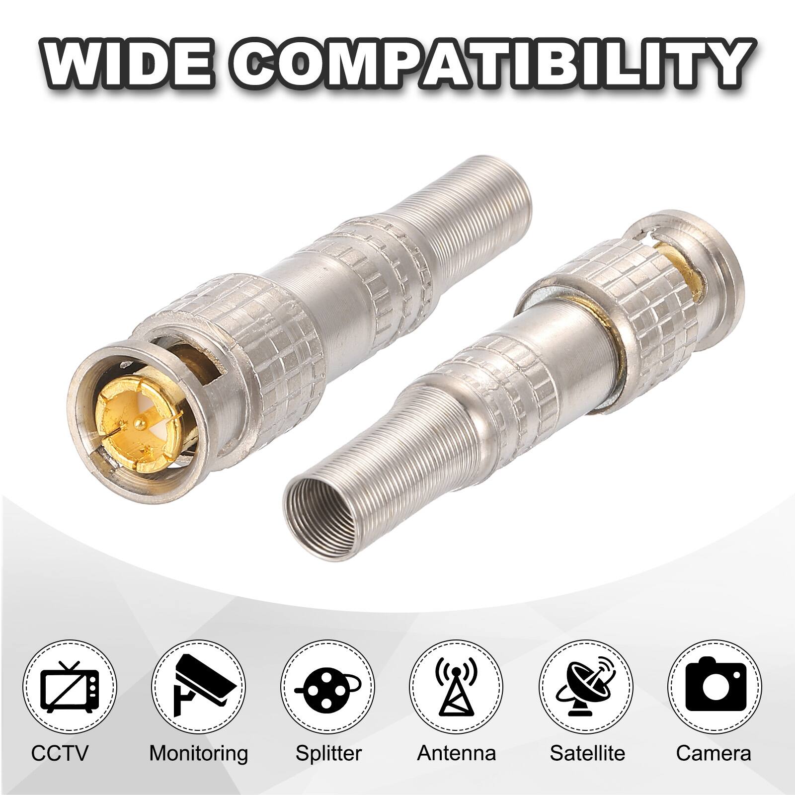 WIDE COMPATIBILITY

CCTV Monitoring Splitter Antenna Satellite Camera