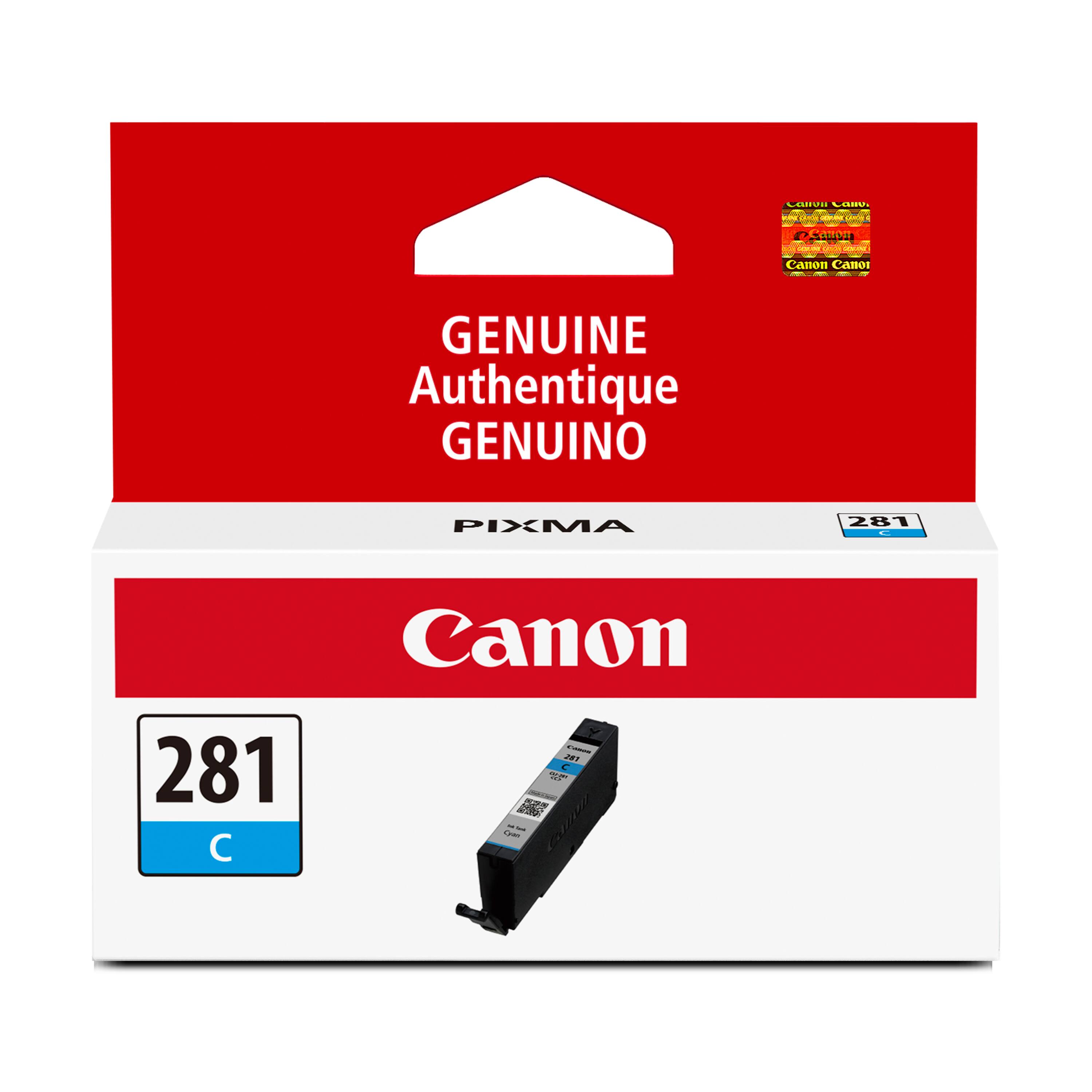 Canon PIXMA 281  
Genuine Authentique Genuino  
281 C