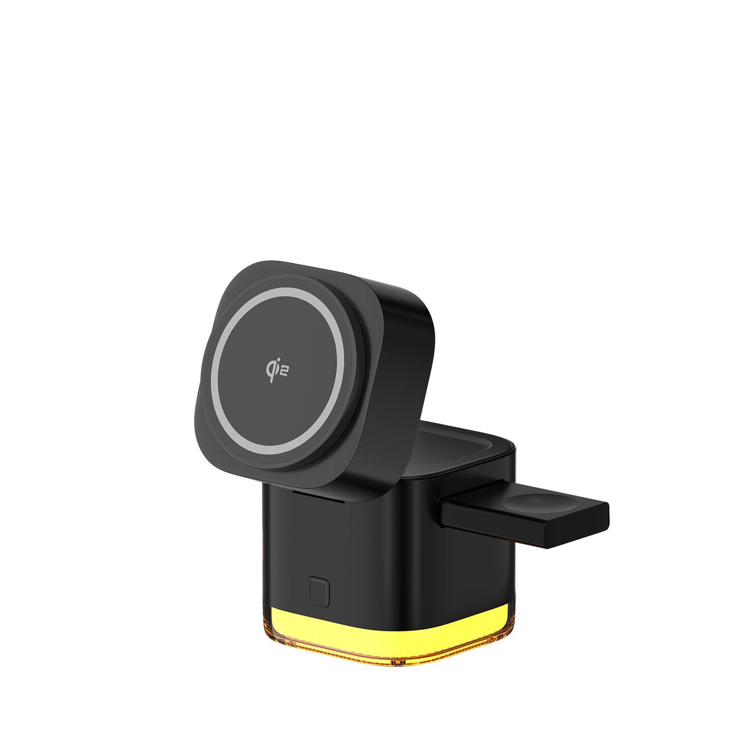 Topteng - 5-in-1 Qi2 MagSafe Charging Station with 30W Retractable Cable - Fast Wireless Charger for iPhone, Watch & AirPods - Black price history on PriceWatchPro