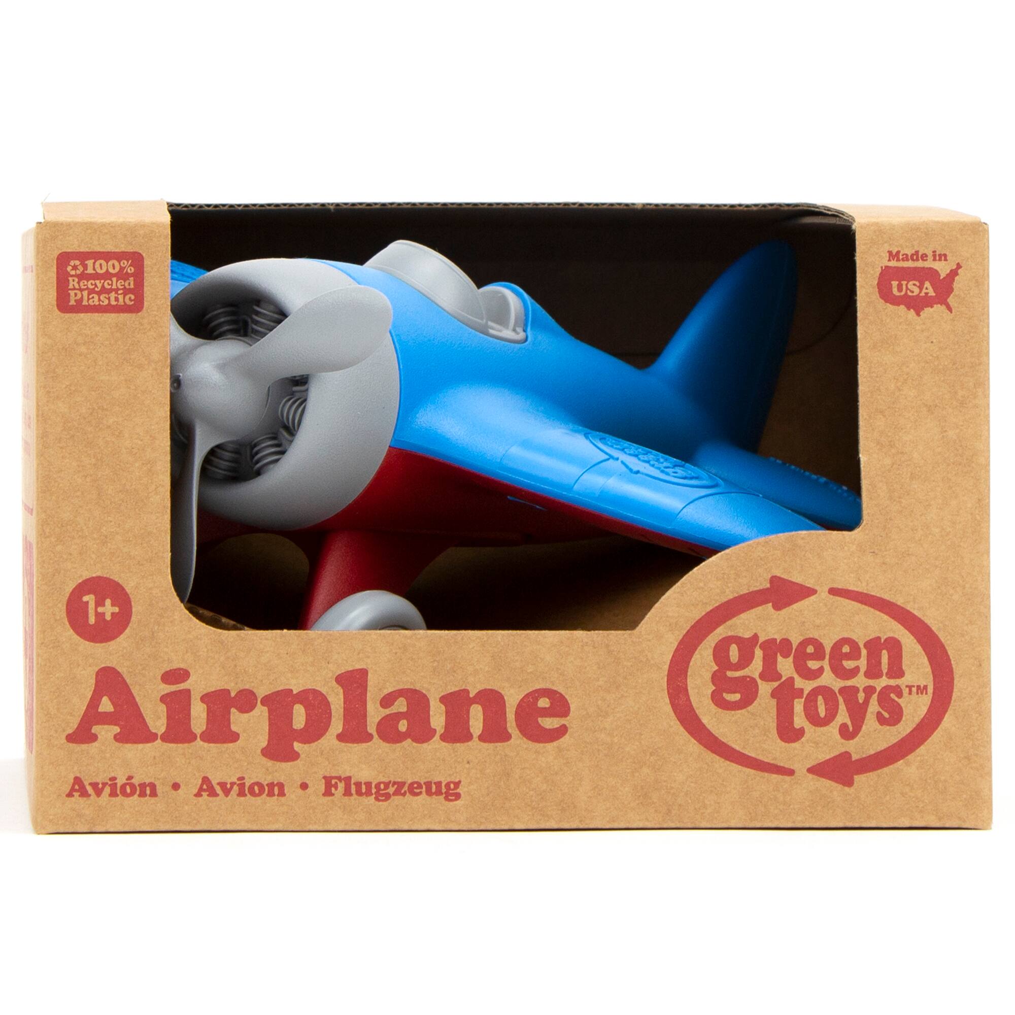 G100% Recycled Plastic Made in USA 1+ green toys TM Airplane Avin Avion Flugzeug