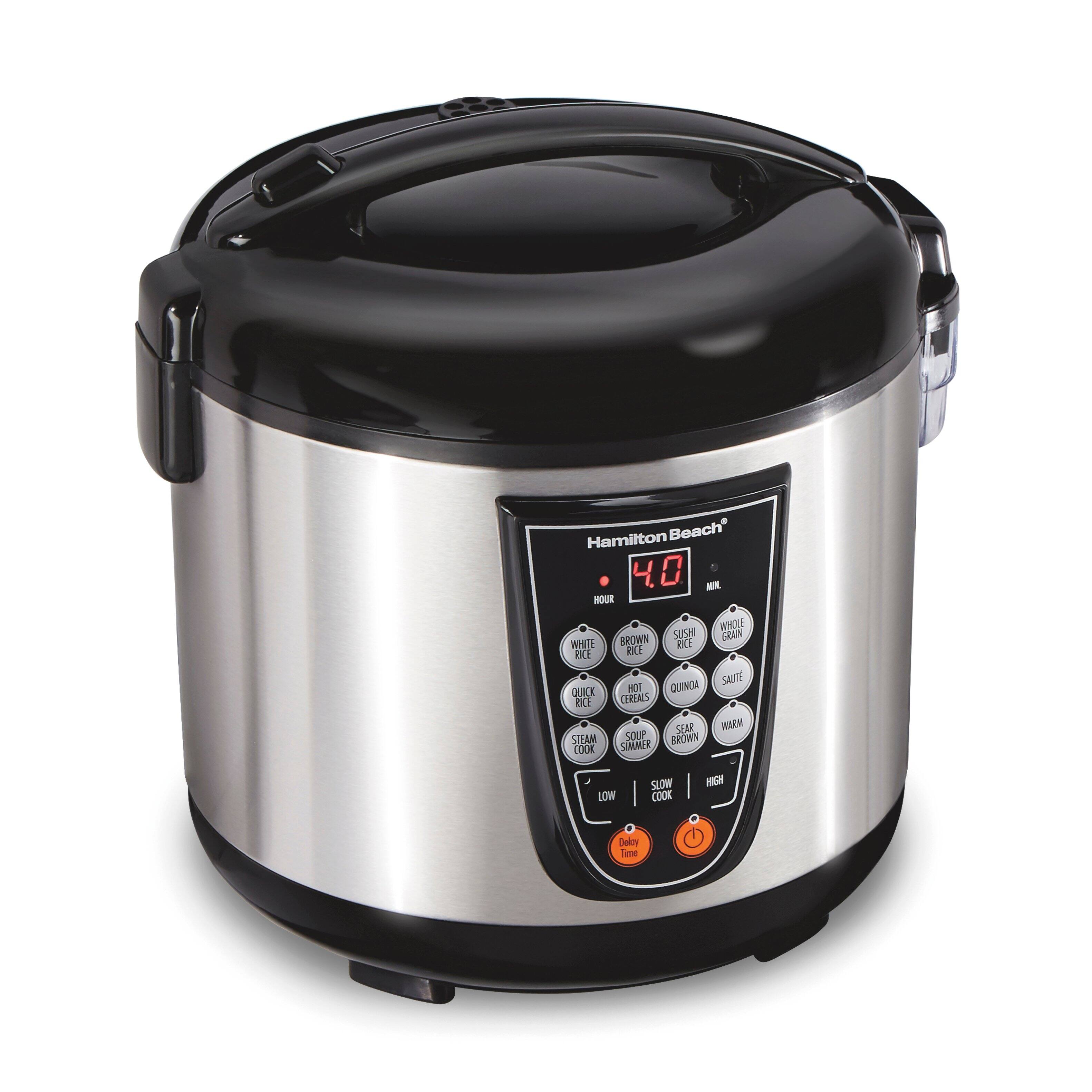Hamilton Beach Digital MultiCooker Stainless Steel - Best Buy