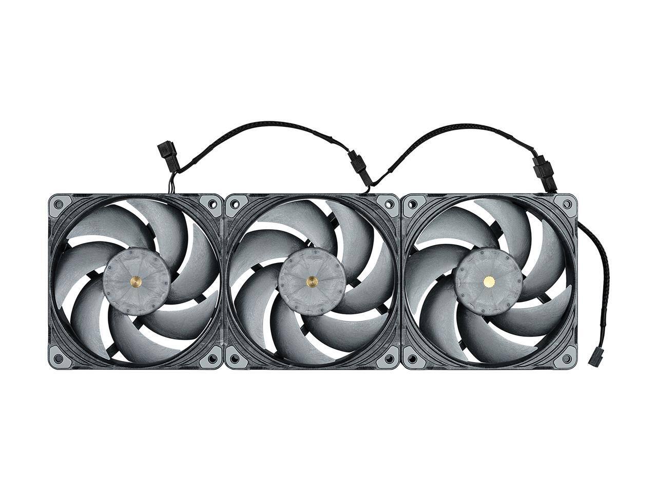 Phanteks T30 120 Fan Triple Pack, Premium High Performance, 4 Pin