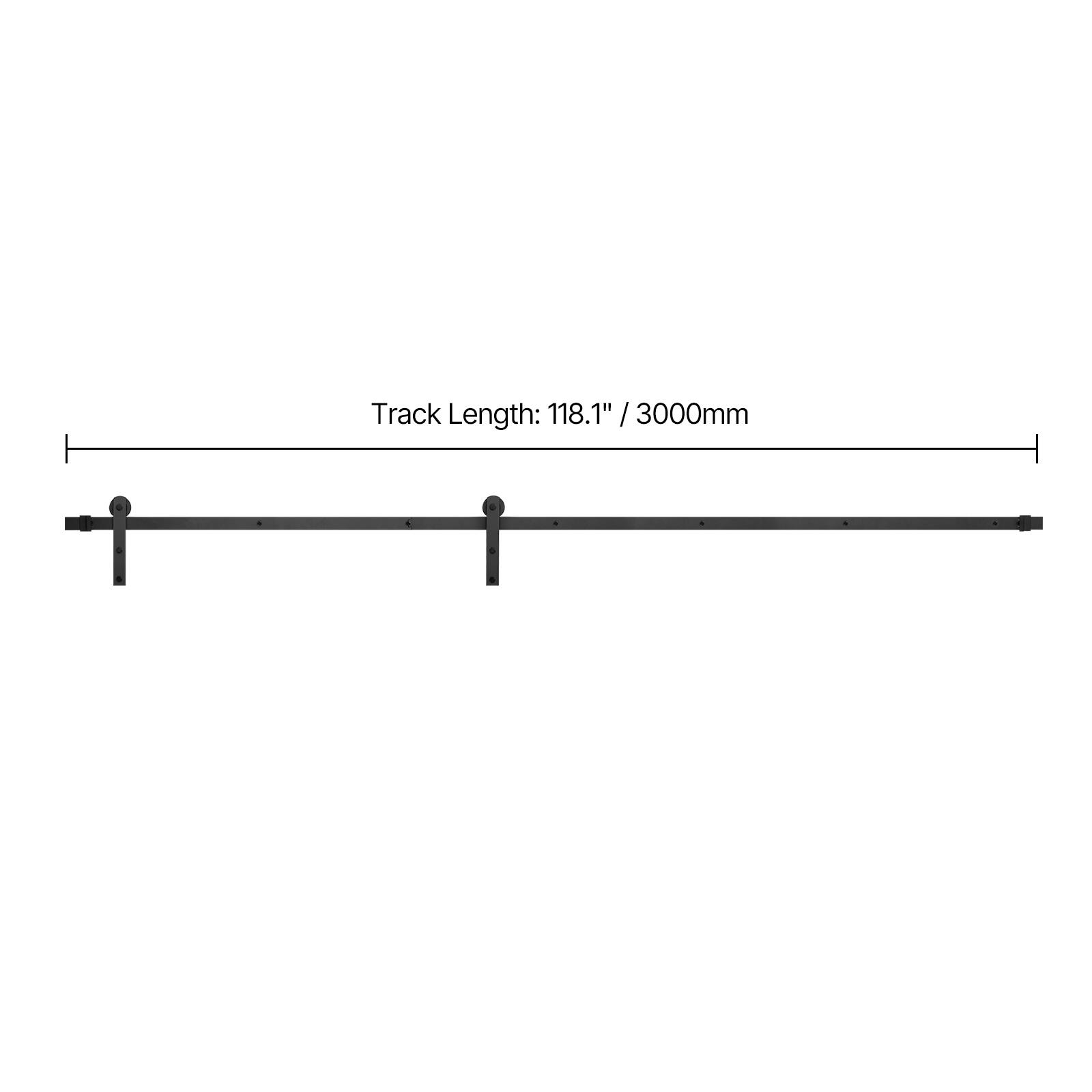 Track Length: 118.1" / 3000mm