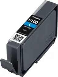 Canon - PFI-5100 AMR LUCIA PRO II Standard Capacity Ink Cartridge - Cyan - Front_Zoom