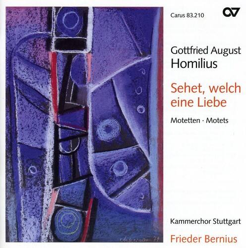 Carus 83.210

Gottfried August Homilius  
Sehet, welch eine Liebe  
Motetten - Motets

Kammerchor Stuttgart  
Frieder Bernius