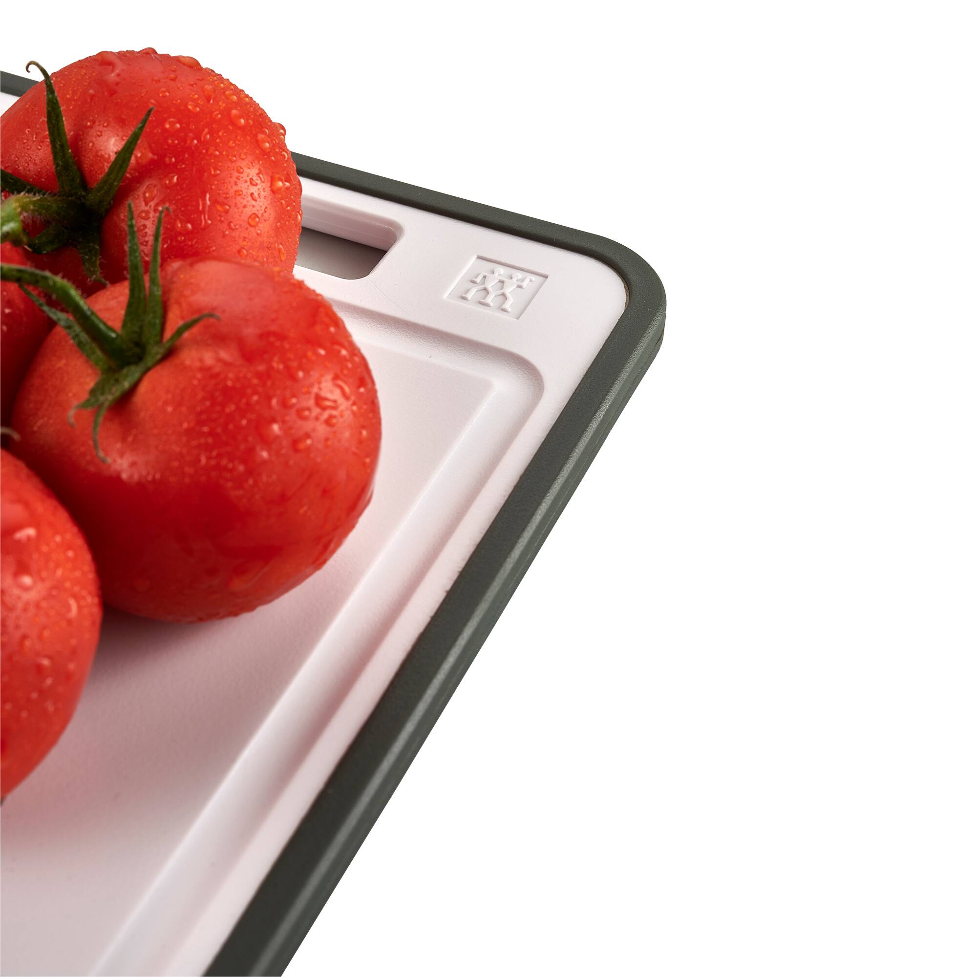 Alt View 1. ZWILLING - ZWILLING 9.75" x 15.25" x 0.5" Synthetic Cutting Board - White.