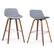 Angle. Simpli Home - Randolph Bentwood Counter Height Stool (Set of 2) - Stone Grey.