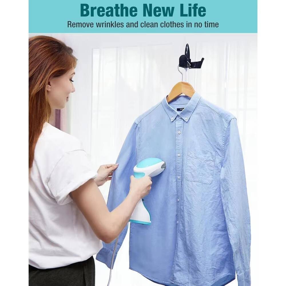 Breathe New Life  
Remove wrinkles and clean clothes in no time