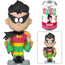 Teen Titans Go!: Robin Funko Vinyl Soda Figure - Black