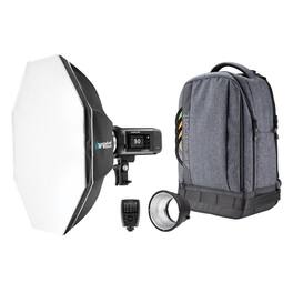 Westcott - FJ400 II Strobe 1 Light Backpack Kit with FJ X3 M Wireless Trigger
