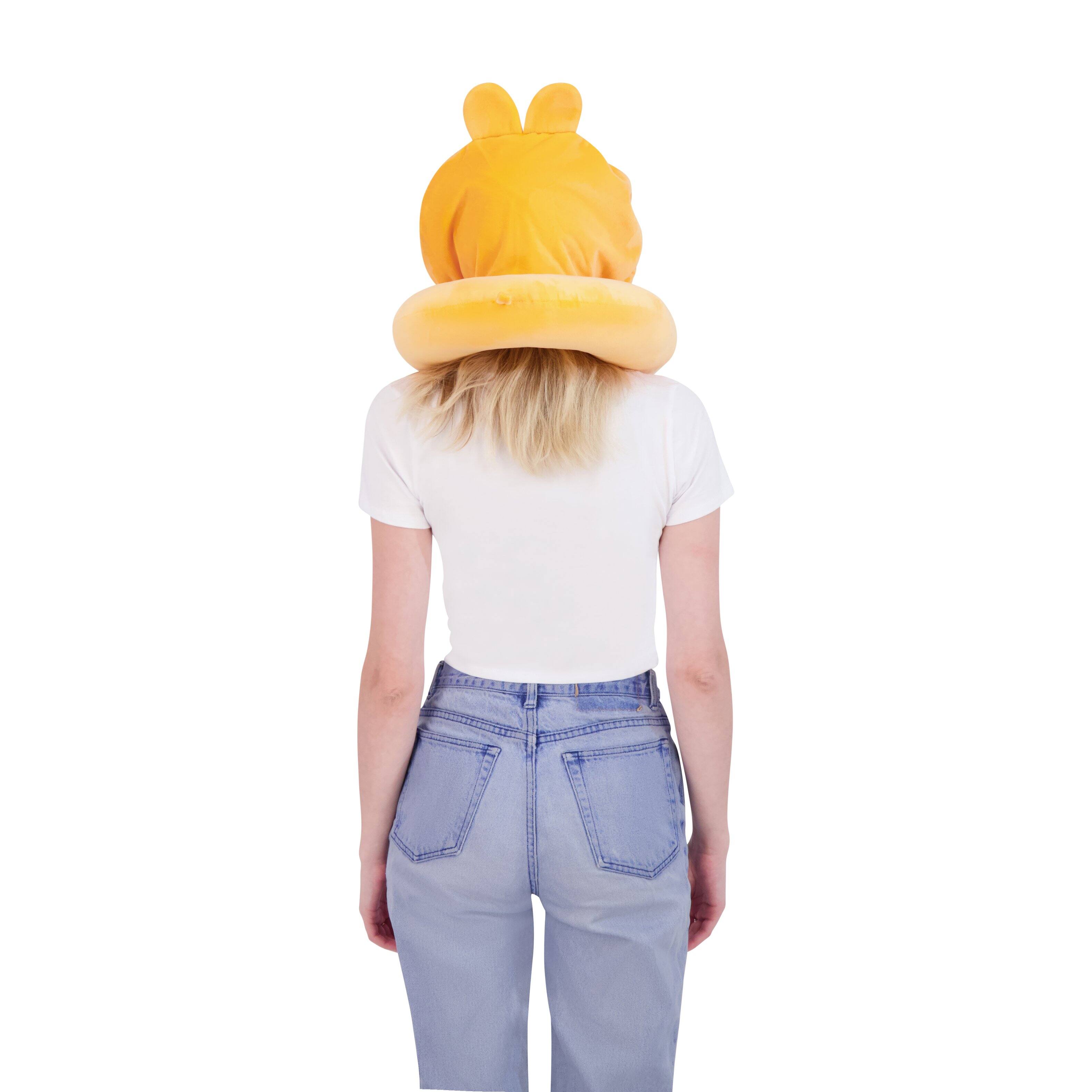 Alt View 2. Concept One - Garfield Hooded Travel Neck Pillow - ORANGEE.