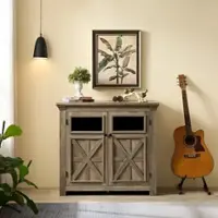 LOVMOR Metal Pantry Storage Cabinet with Freestanding Cupboard and Retractable Doors - White - Front_Zoom