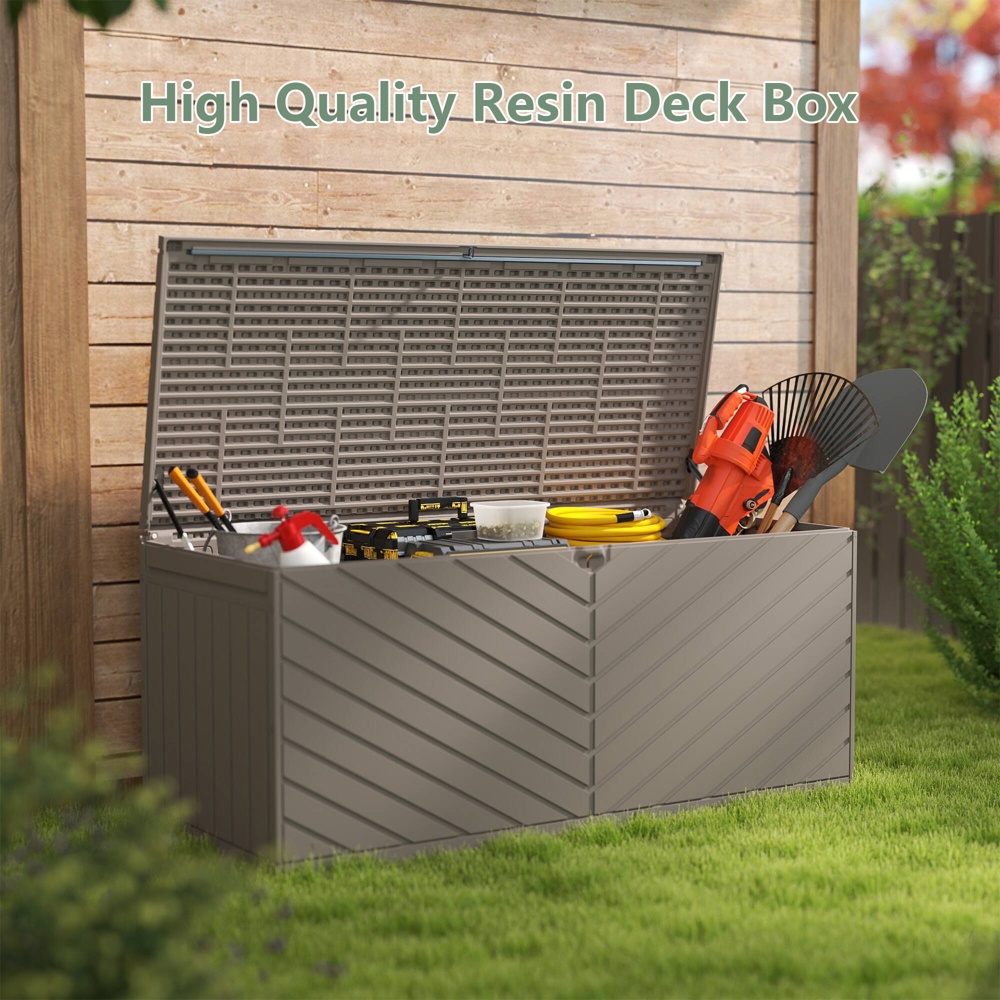 High Quality Resin Deck Box