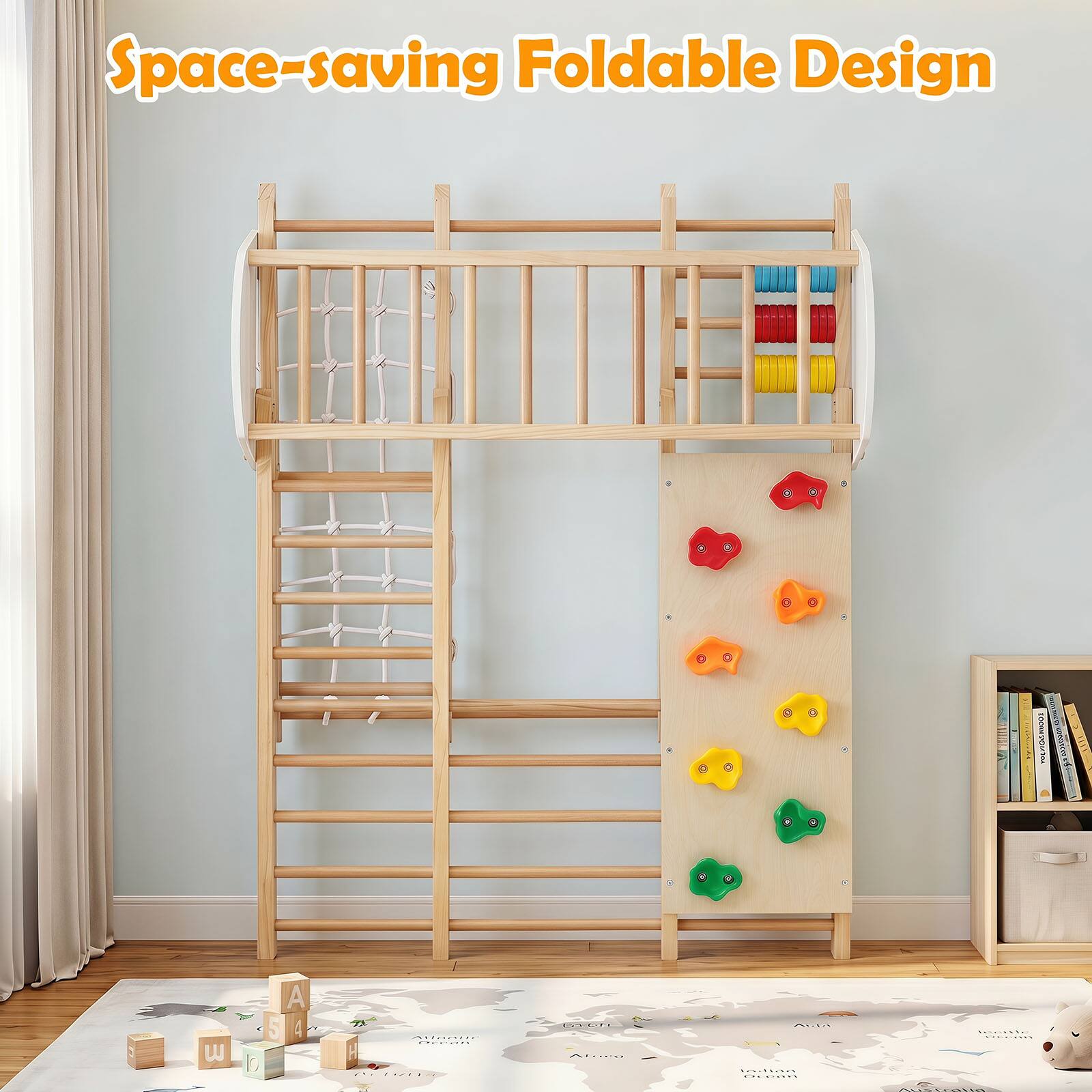 Space-saving Foldable Design