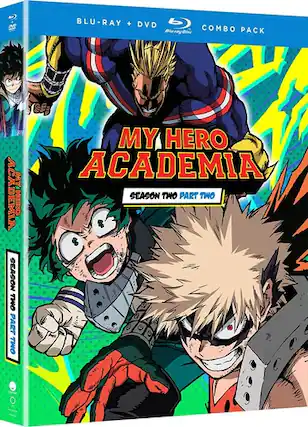 Front. My Hero Academia: Season Two - Part Two - BLU-RAY.