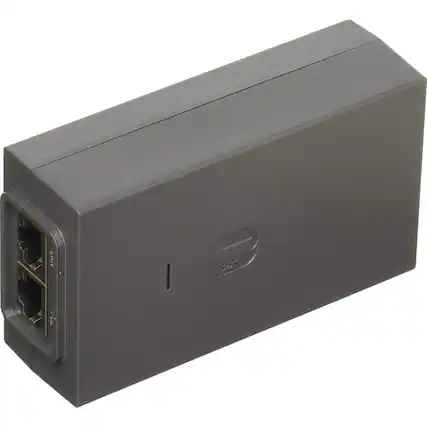 Front. Ubiquiti - PoE Injector 50V 60W POE-50-60W - Black.