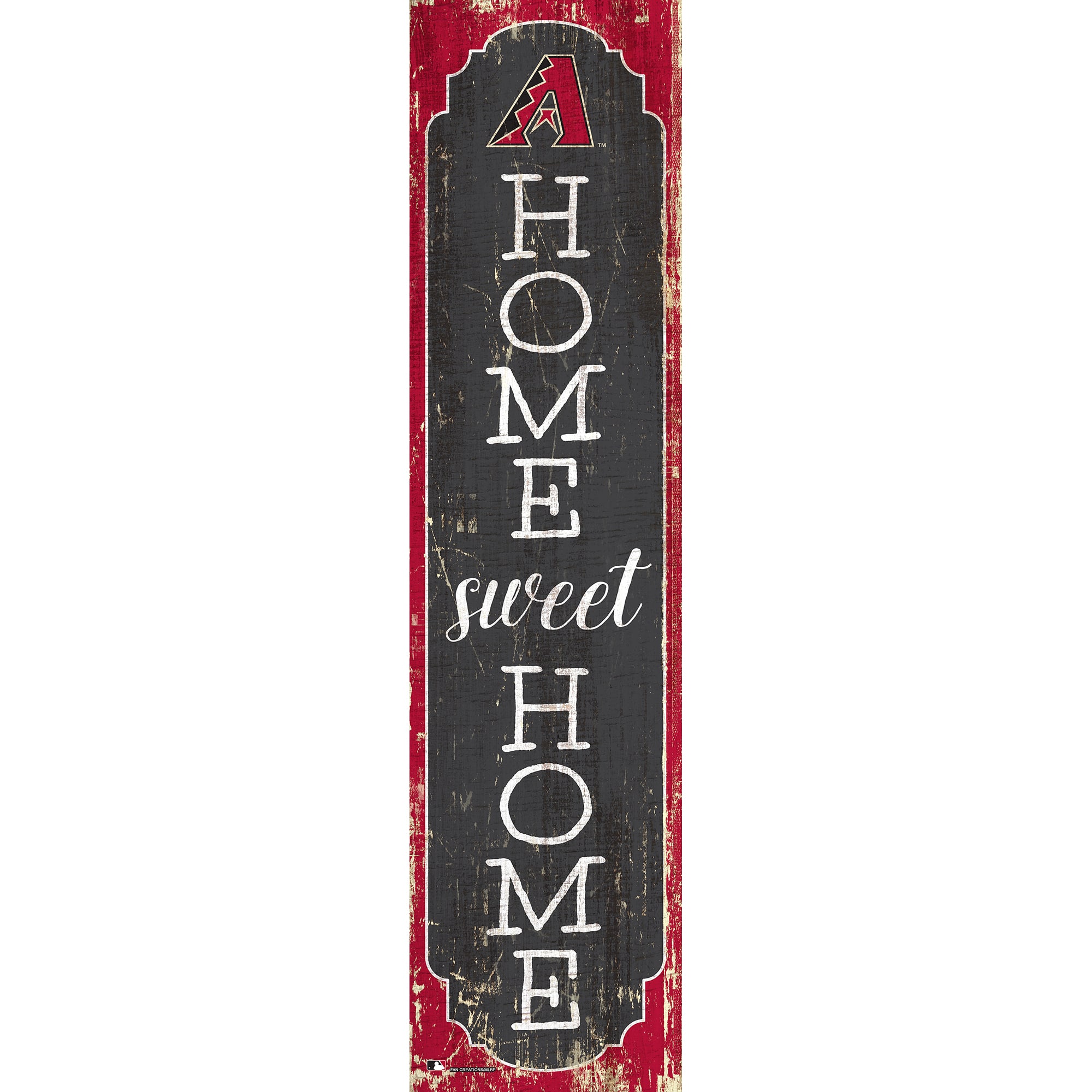 "Fan Creations - Arizona Diamondbacks 24"" Home Sweet Home Leaner Sign - Multicolor" price history on PriceWatchPro