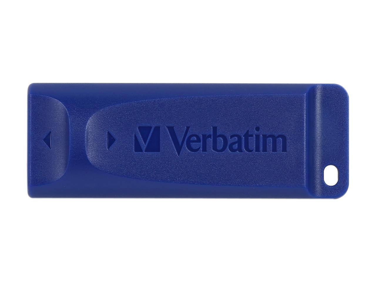 Alt View 2. Verbatim - Verbatim 8GB USB Flash Drive (Blue, 5-Pack) 99121 - Blue.