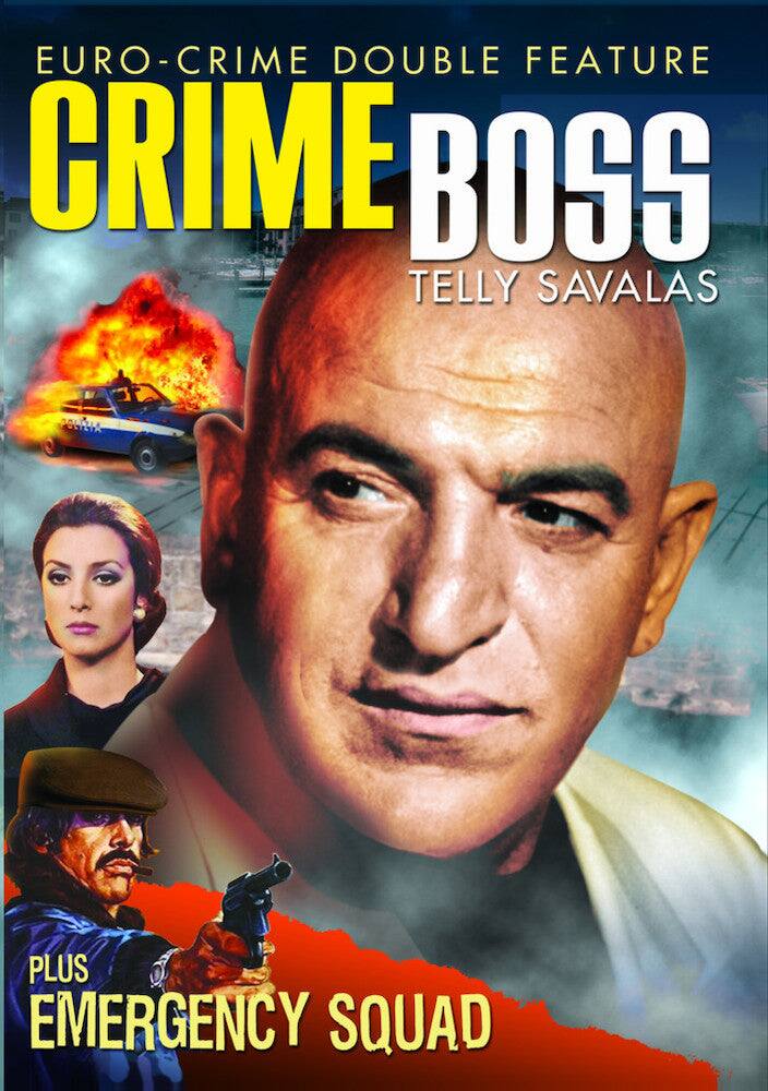 Front. Euro-Crime Double Feature: Crime Boss (1972) / Emergen - DVD.