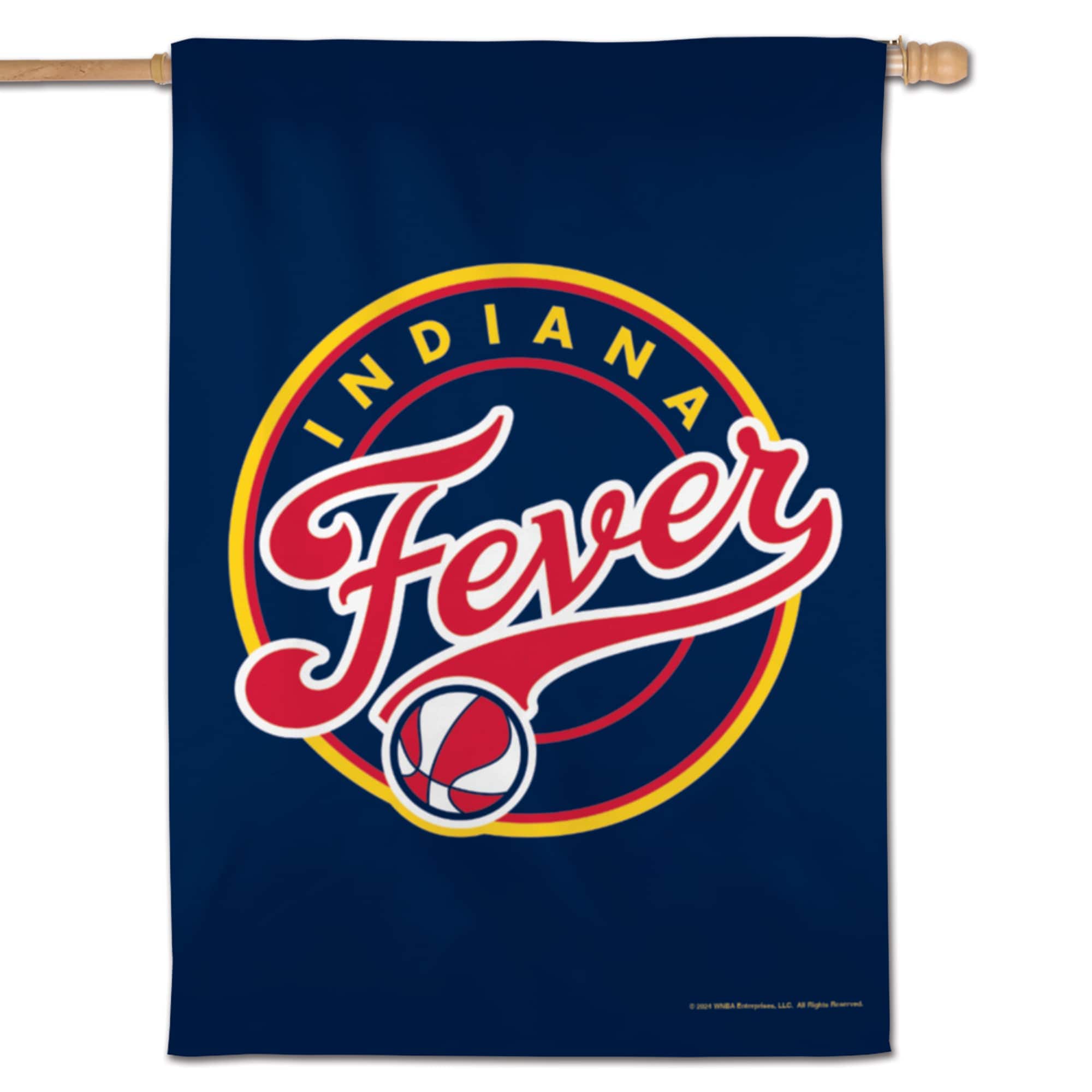 Photos - Other Decoration Indiana WinCraft - Caitlin Clark  Fever One-Sided 28'' x 40'' Vertical Banner - Multicolor 201550729 