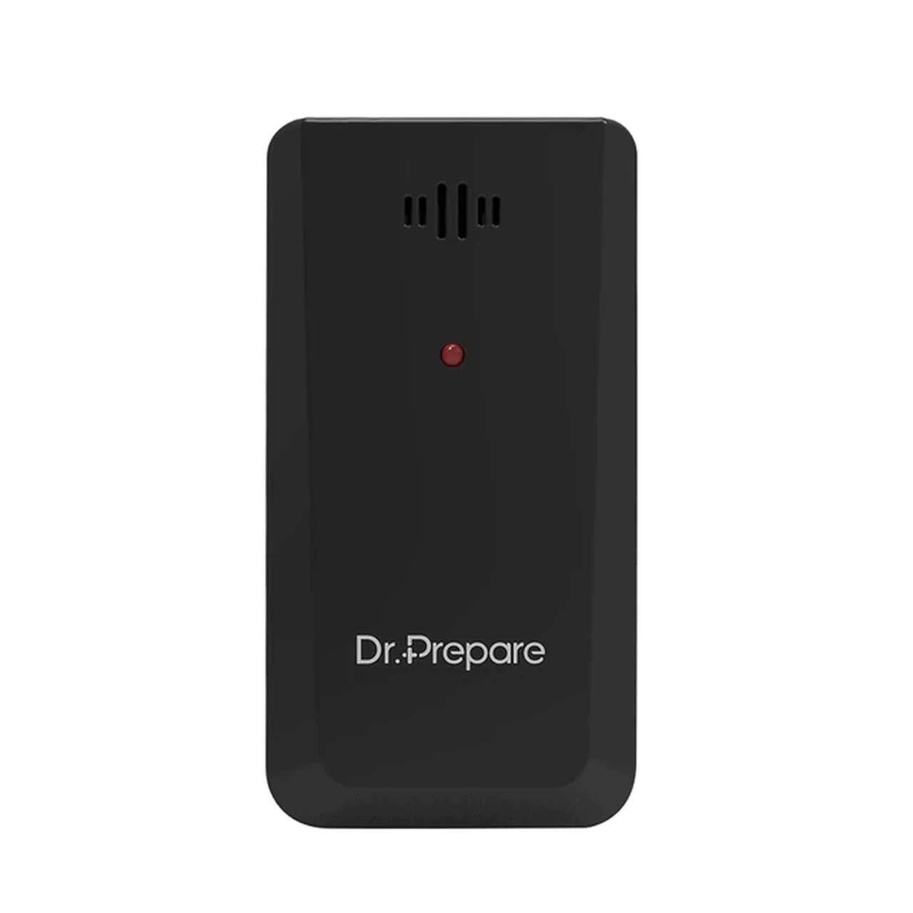 Front. Vulpecula Spade - Dr. Prepare Sensor for Projection Clock OUT003 - Black.