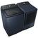 Alt View 16. Samsung - Open Box 7.4 Cu. Ft. Smart Electric Dryer with Steam and Pet Care Dry - Brushed Navy.