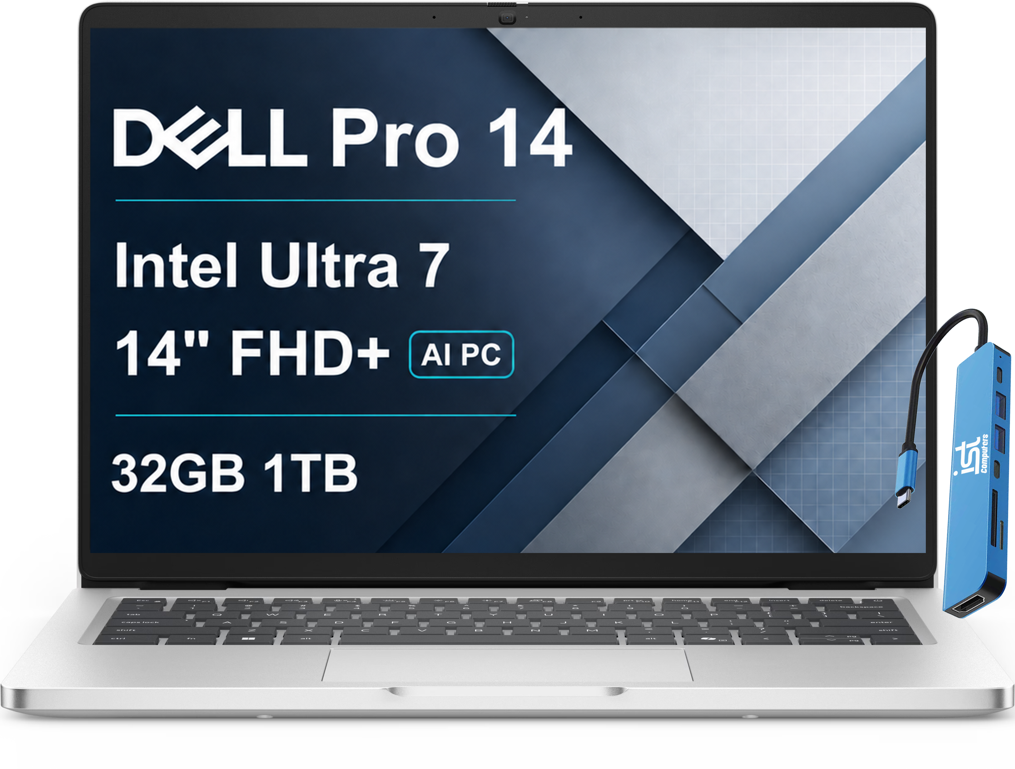 DELL Pro 14  
Intel Ultra 7  
14" FHD+ AI PC  
32GB 1TB  
ist Computers