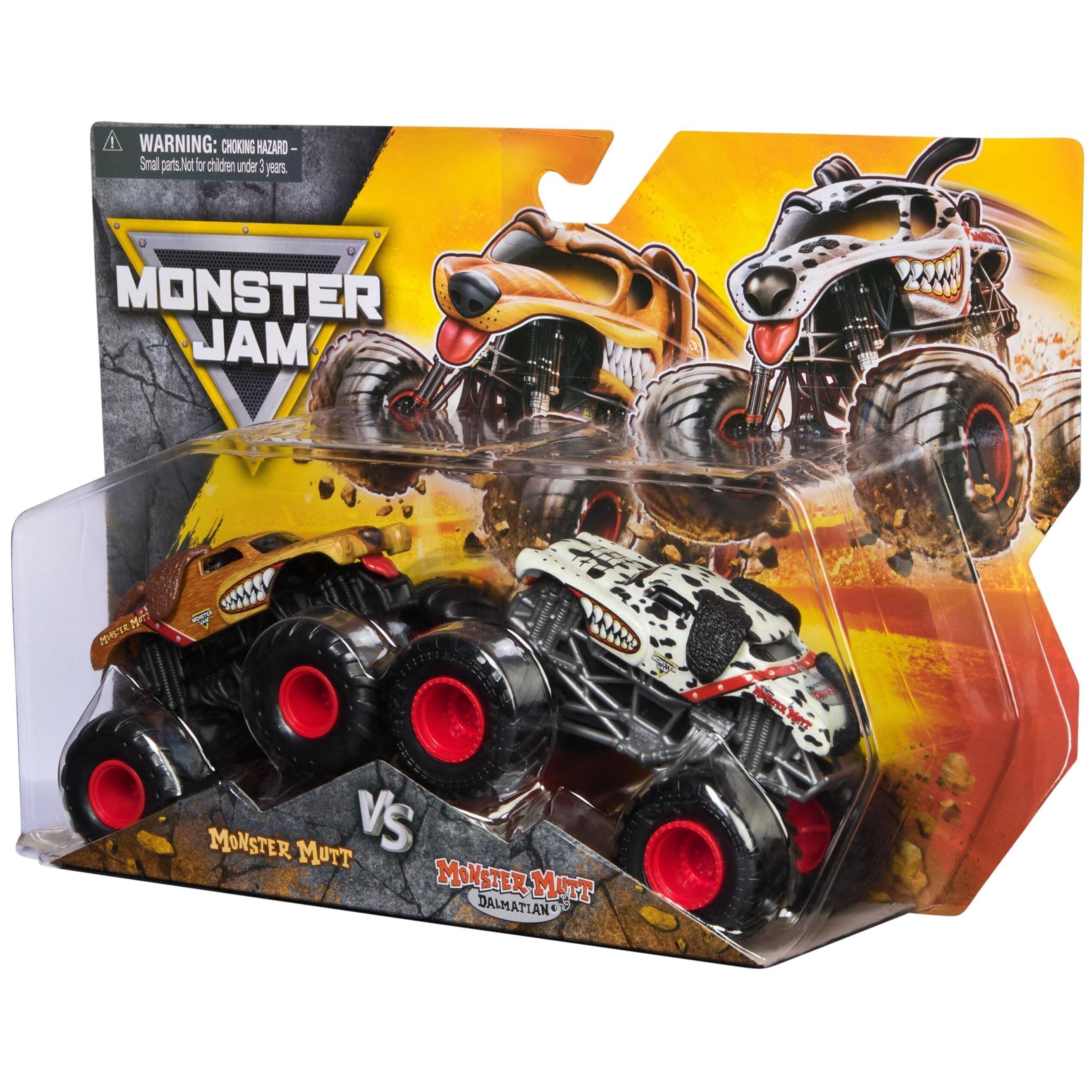 WARNING: CHOKING HAZARD - Small parts not for children under 3 years.

MONSTER JAM

MONSTER MUTT vs MONSTER MATT DALMATIAN