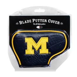 Team Golf - Michigan Wolverines Team Blade Putter Cover - Multicolor