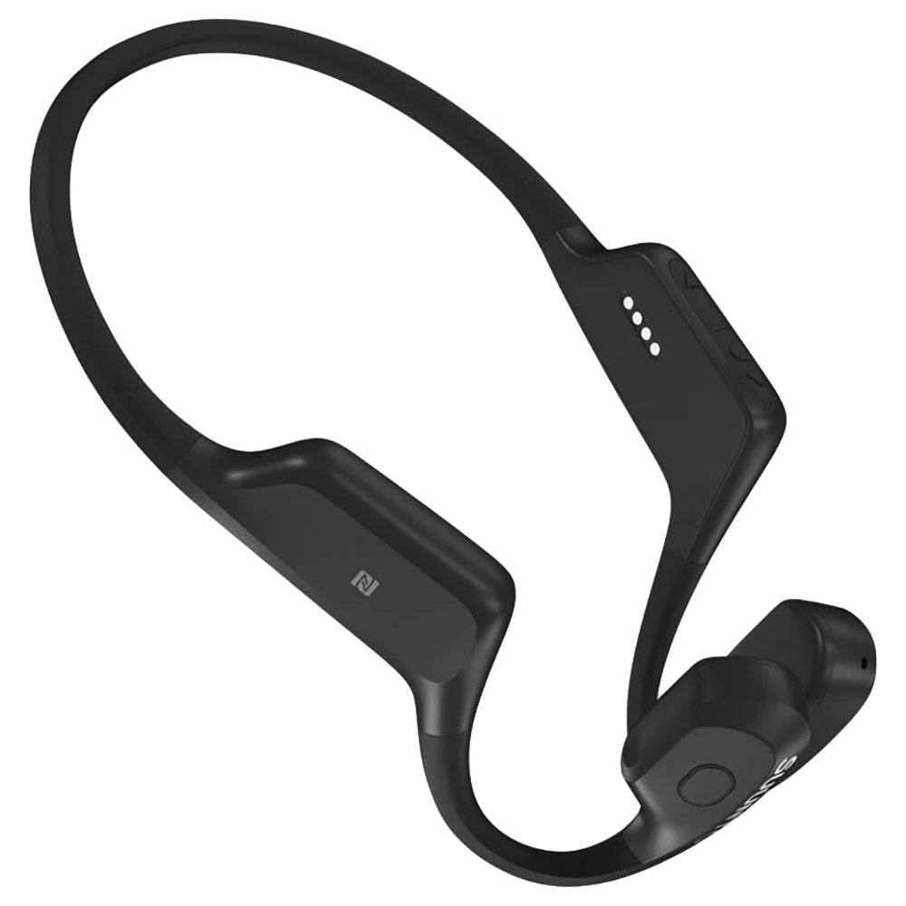 Back. SUUNTO - Suunto AQUA Waterproof Open-Ear Swimming Bone Conduction Bluetooth Headphones with Built in MP3 Player - Black - Black.