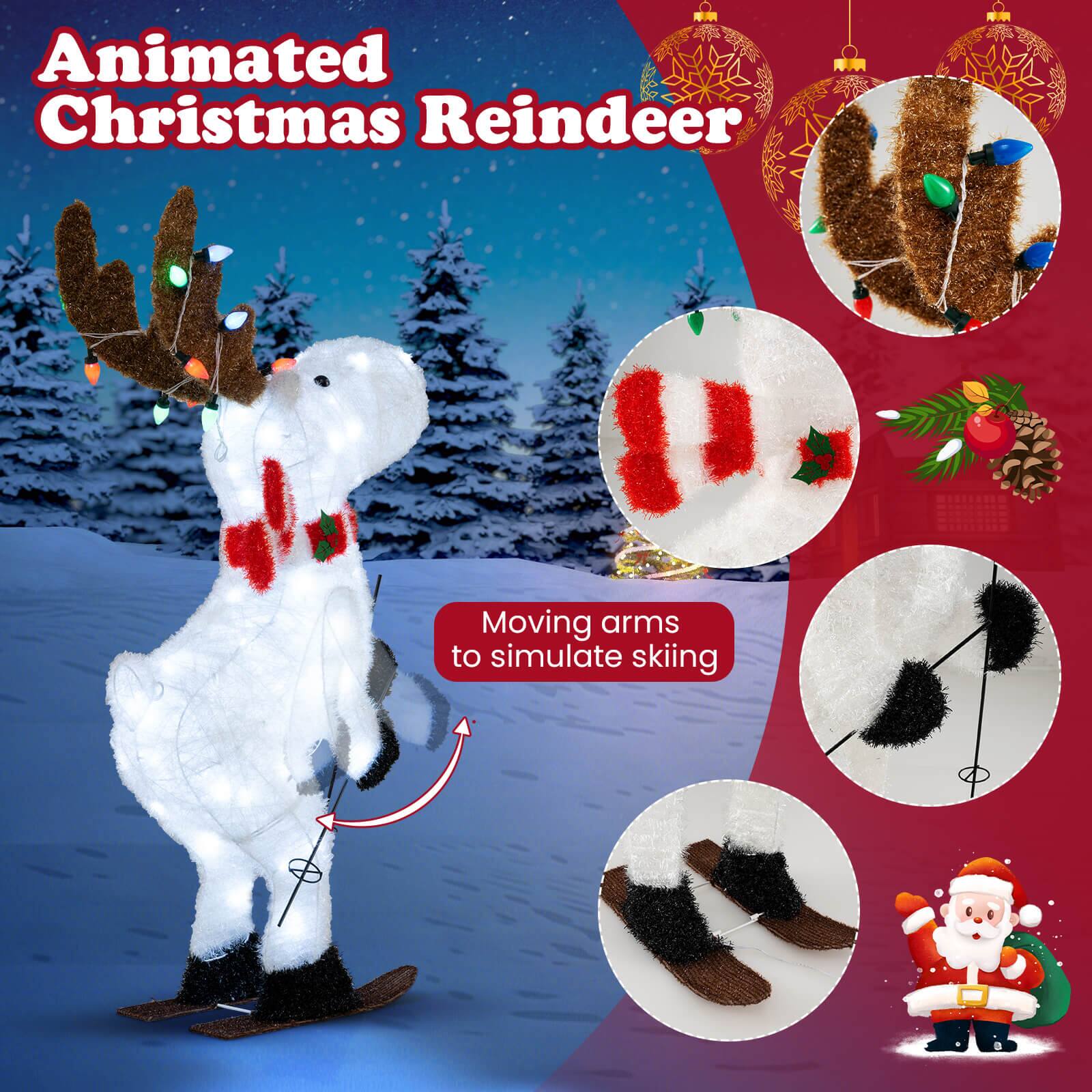 Animated Christmas Reindeer

Moving arms to simulate skiing