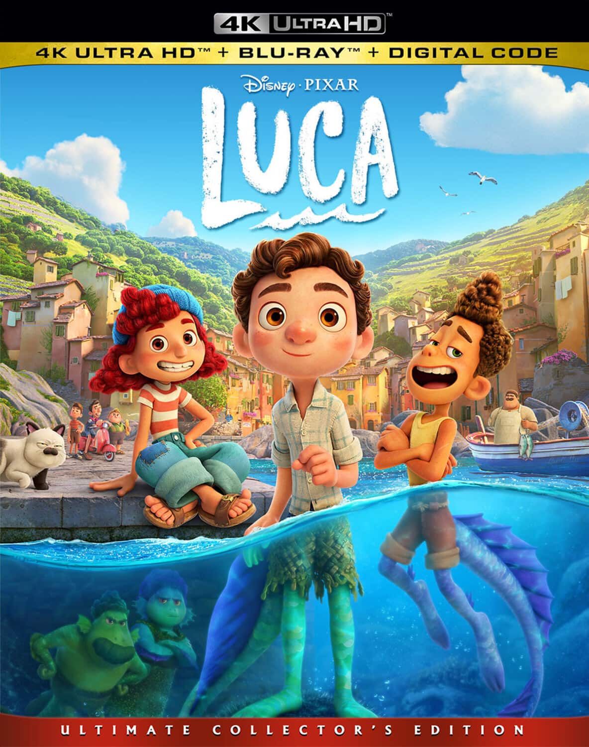 Front. Luca   - 4K Blu-Ray.