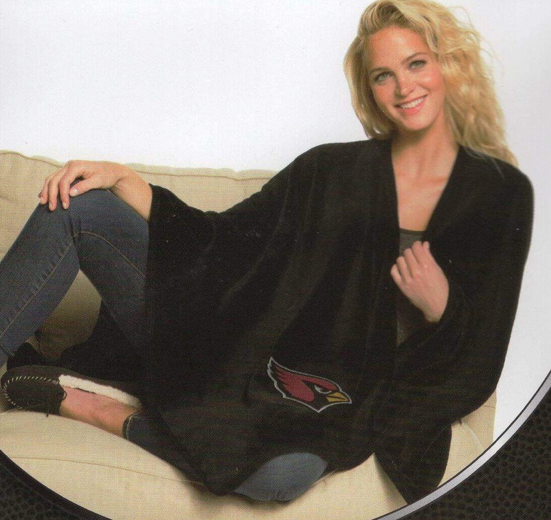 Alt View 1. Northwest - Arizona Football Cardinals 55 x 53.5 inch Silk Touch Blanket Throw Wrap - Multi.