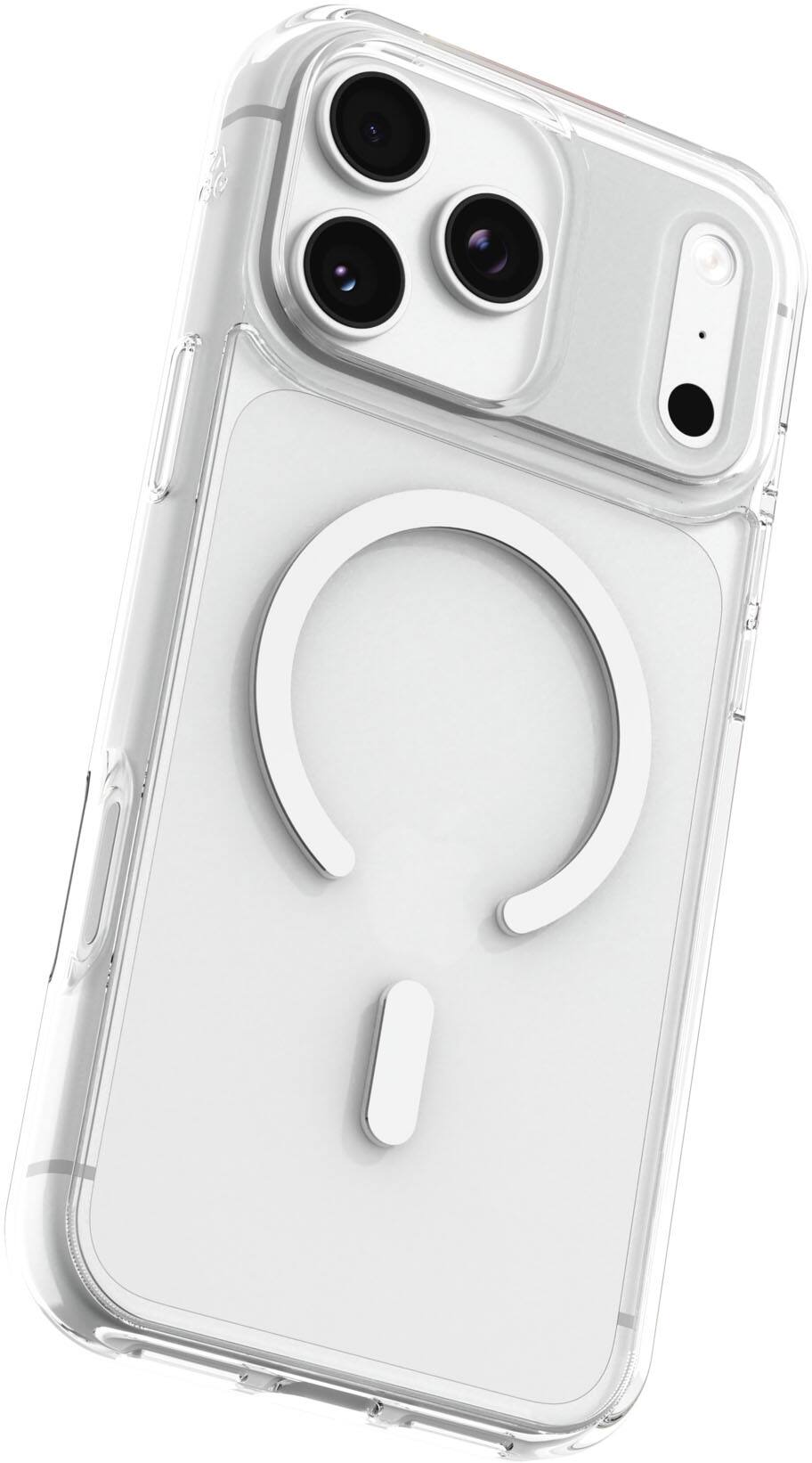 Alt View 3. ZAGG - Crystal Palace Lite Snap Ultra-slim MagSafe-compatible for Apple iPhone 17 Pro Max - Clear.