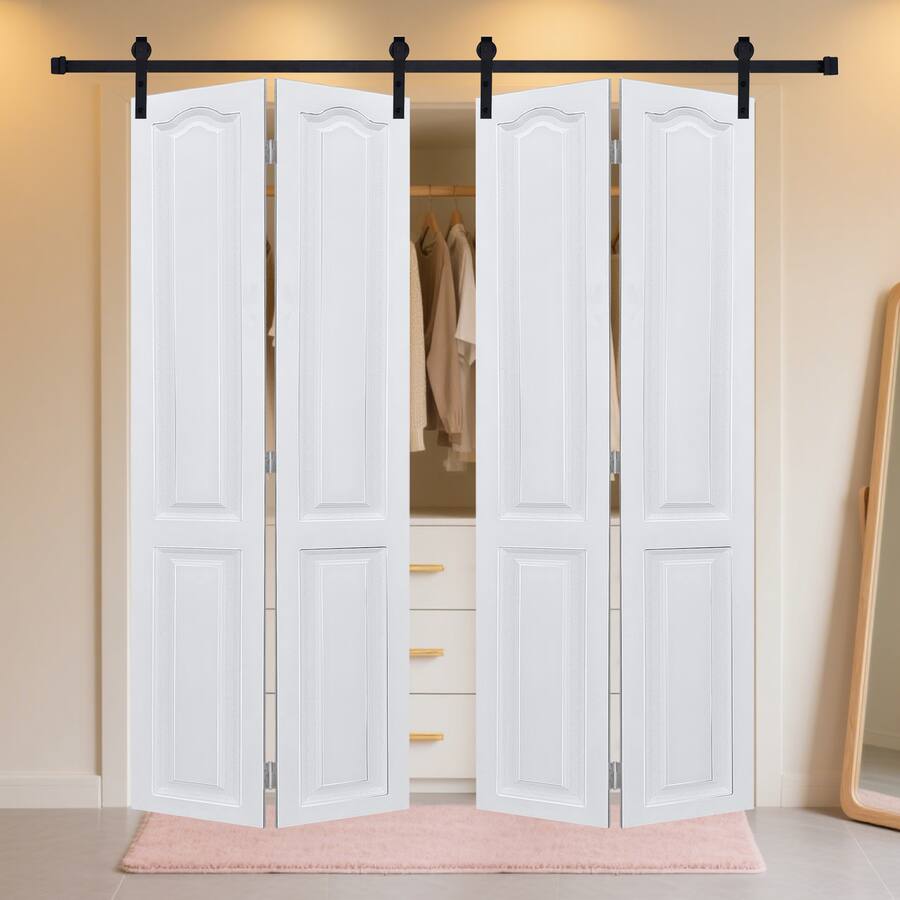 Boyel Living Interior Barn Door 30 in L x 0.75 in W x 84 in H with ...