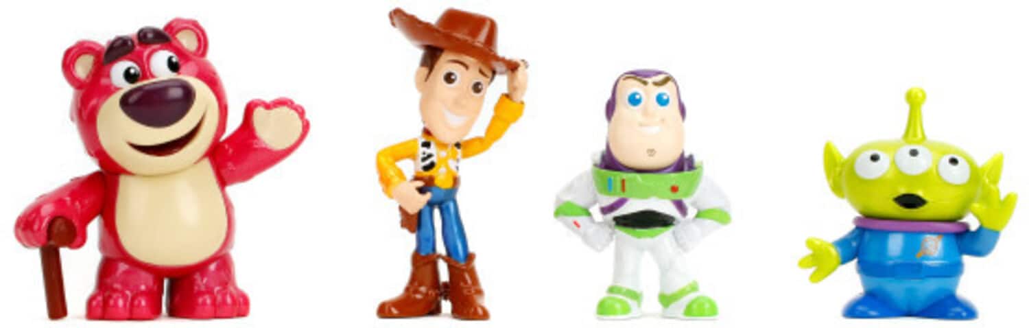 Jada Toys - Toy Story - MetalFigs - 2.5" Diecast Figure 4-Pack - Collectibles - Multicolor