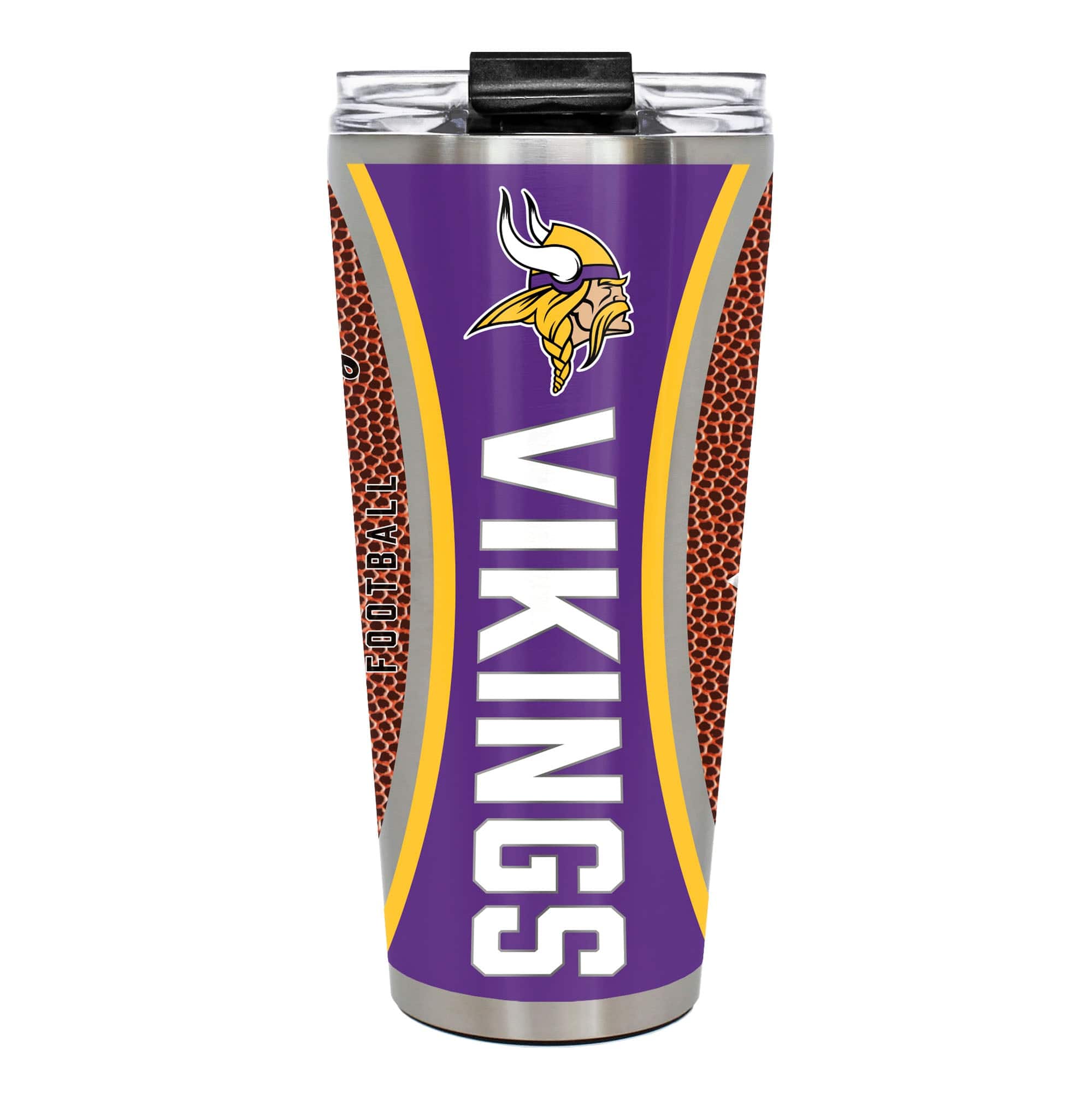 Great American Products - Minnesota Vikings 32oz. Big Slim Game Ball Travel Tumbler - Brown price history on PriceWatchPro