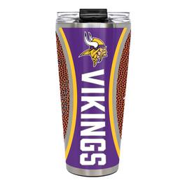 Great American Products - Minnesota Vikings 32oz. Big Slim Game Ball Travel Tumbler - Brown