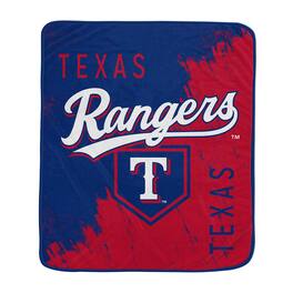 Pegasus - Texas Rangers 50" x 60" Painted Plate Ultra Soft Blanket - Multicolor