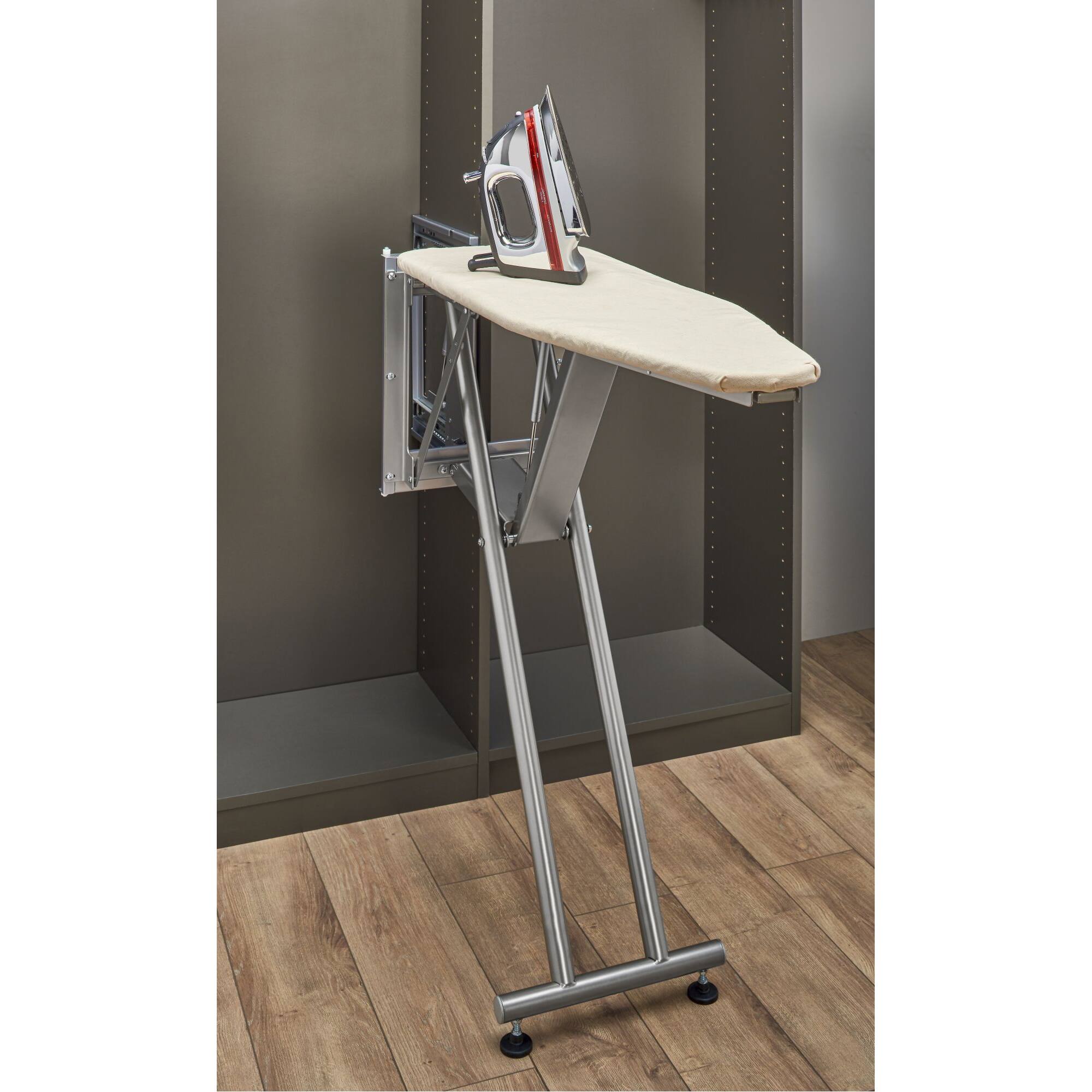 Alt View 1. Rev-A-Shelf - Rev-A-Shelf Sidelines Premiere Pop Up Ironing Board w/ Soft-close, CPUIBSL-14-SM.