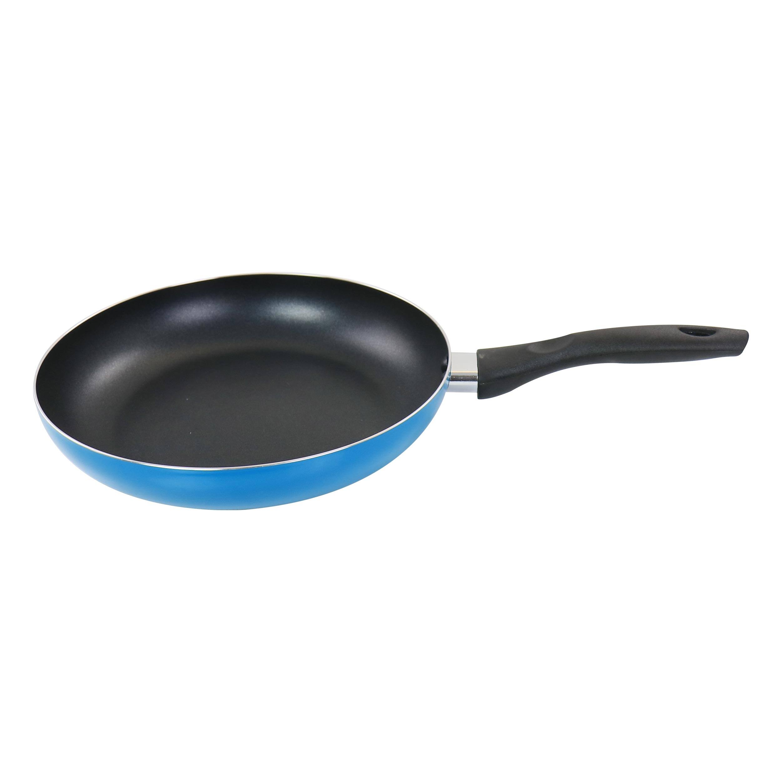 Alt View 8. Gibson - Gibson Home 2 Piece 10 inch Aluminum Frying Pan in Blue - Blue.
