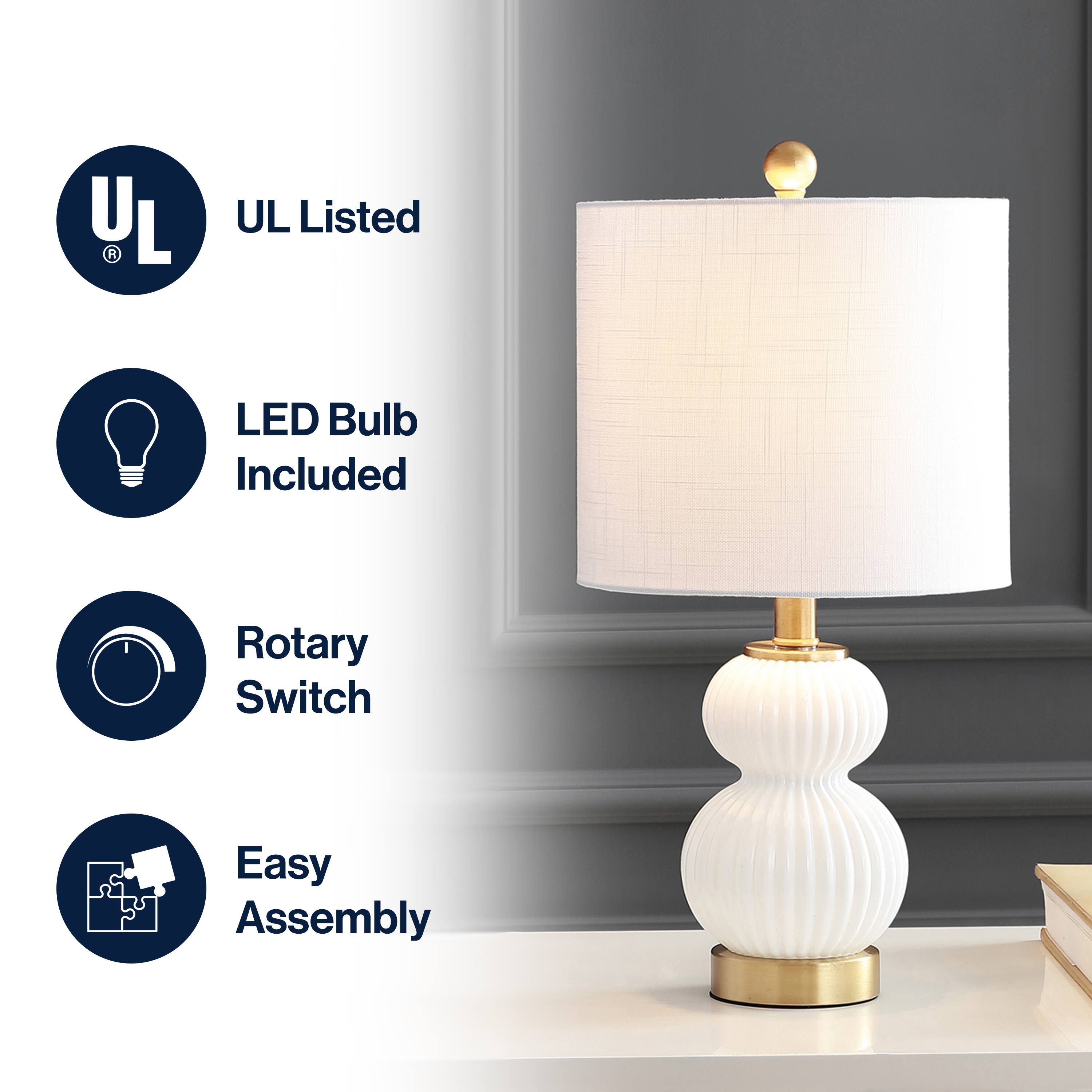 UL Listed LED Bulb Included Rotary Switch Easy Assembly