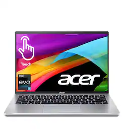 Acer - Refurbished Excellent - Swift Go 14 - 14" Laptop Intel i7-1355U 5.0GHz 16GB RAM 512GB SSD Windows 11 Home - Black